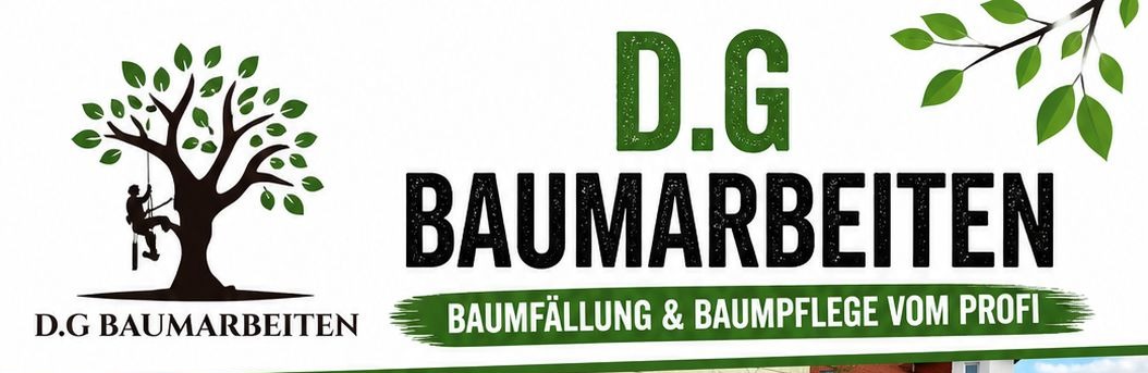D.G Baumarbeiten Logo